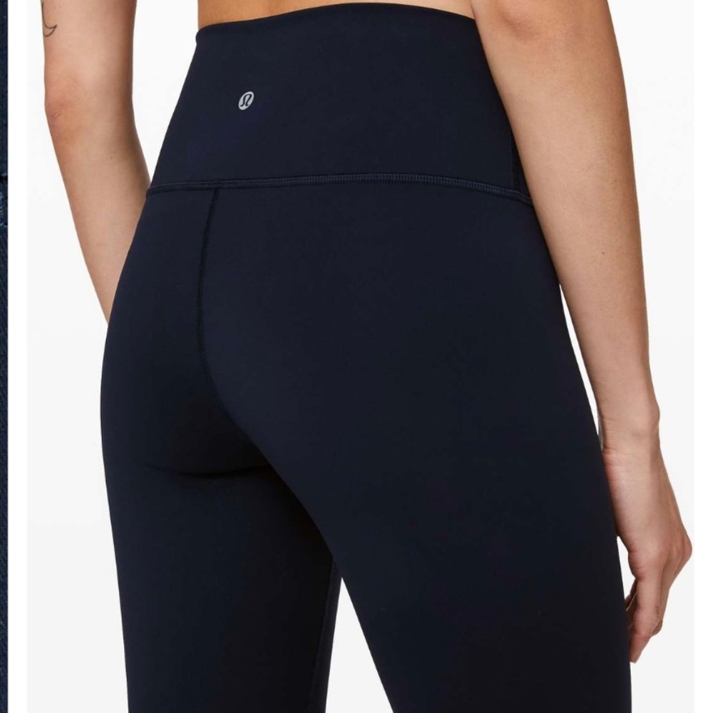 Lululemon Wunder Under High-Rise Tight 25" *Full-On Luxtreme True Navy